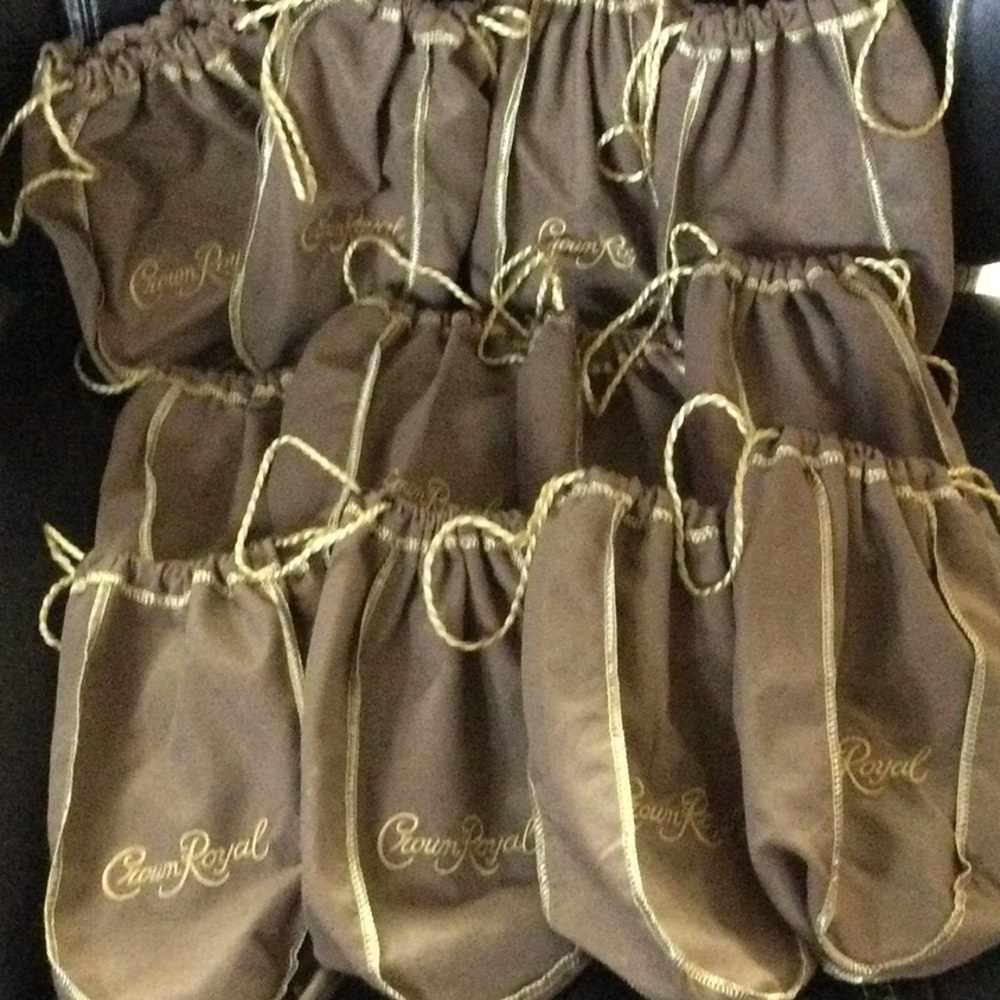 New 12 Crown Royal Vanilla Bags